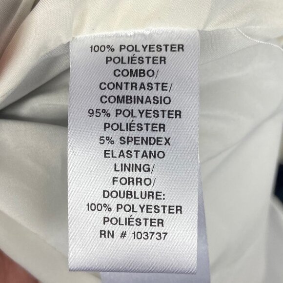 NEW Donna Morgan Black Midi Dress Short Sleeves Size 14 Pleated Skirt Minimalist - Picture 10 of 11